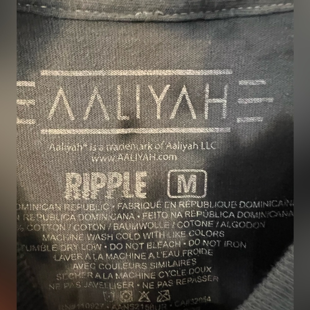 Aaliyah Tonal Dyed Tee - Picture 5 of 5